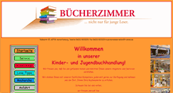 Desktop Screenshot of buecherzimmer-aschaffenburg.de